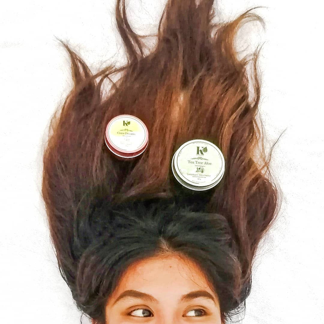 Ljona's Experience of the Kathare Shampoo and Conditioner Bars: it does moisturize my hair and it makes my hair silky, smooth, and shiny. - Katharē Hair Care