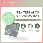 Tea Tree Aloe Shampoo Bar 80g | Dandruff Treatment