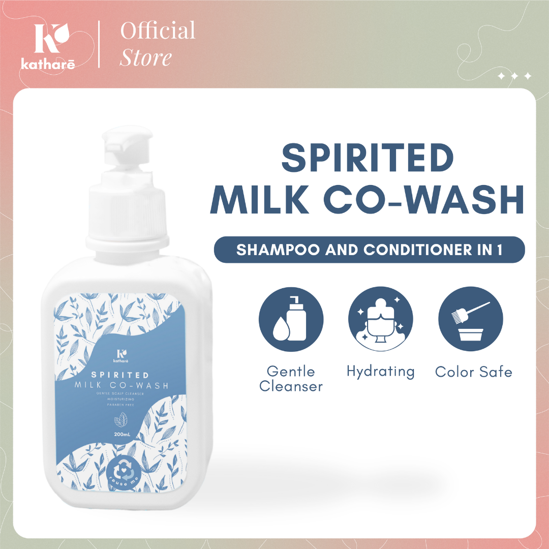 Katharē Spirited Co-Wash 200g | Gentle Scalp Cleanser