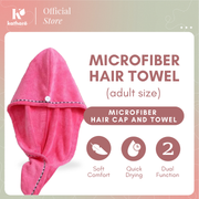 High Quality Fast Drying Microfiber Hair Towel (adult size)