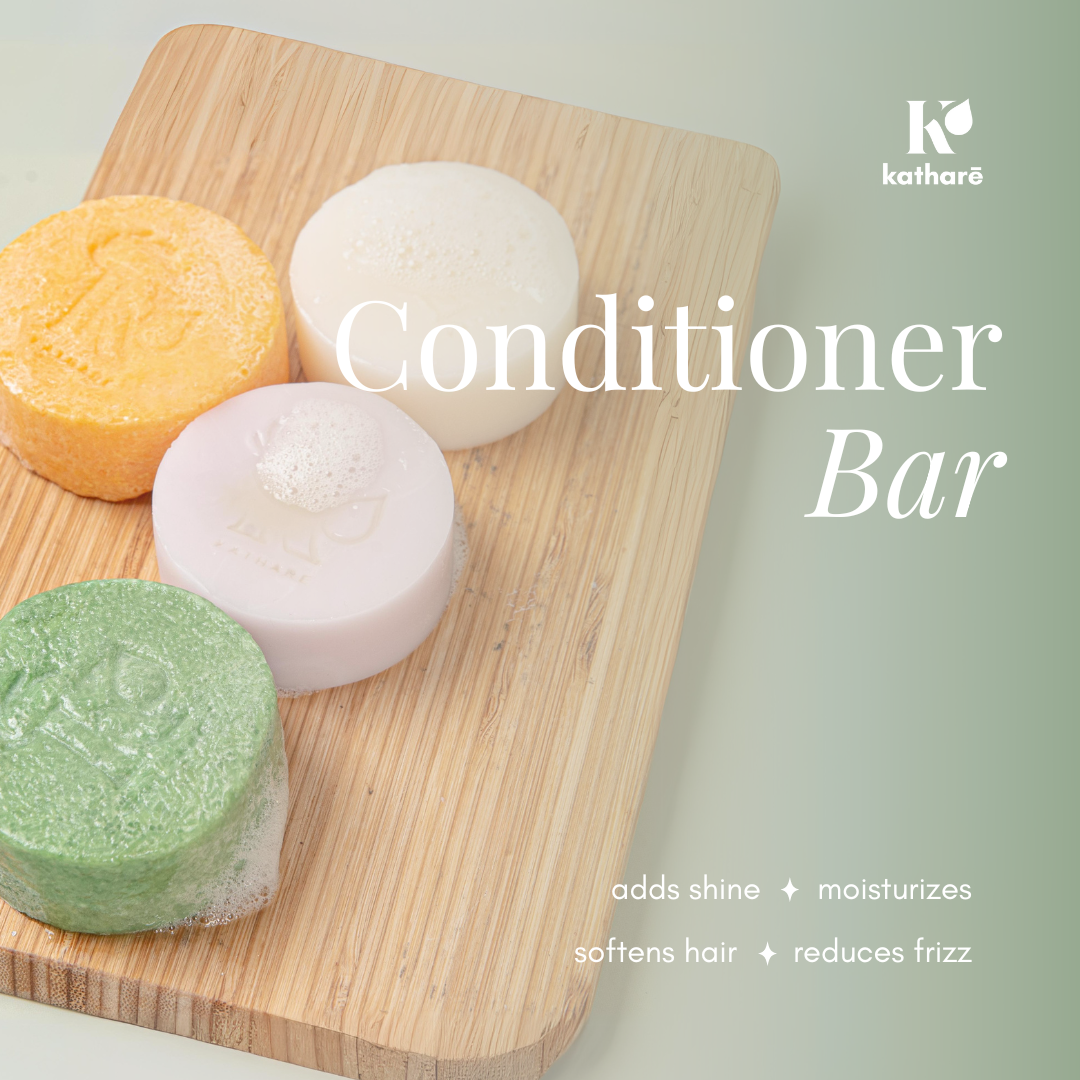 Strawberry Swirl Artisan Conditioner Bar | Detangling & Shine for Filipino Hair