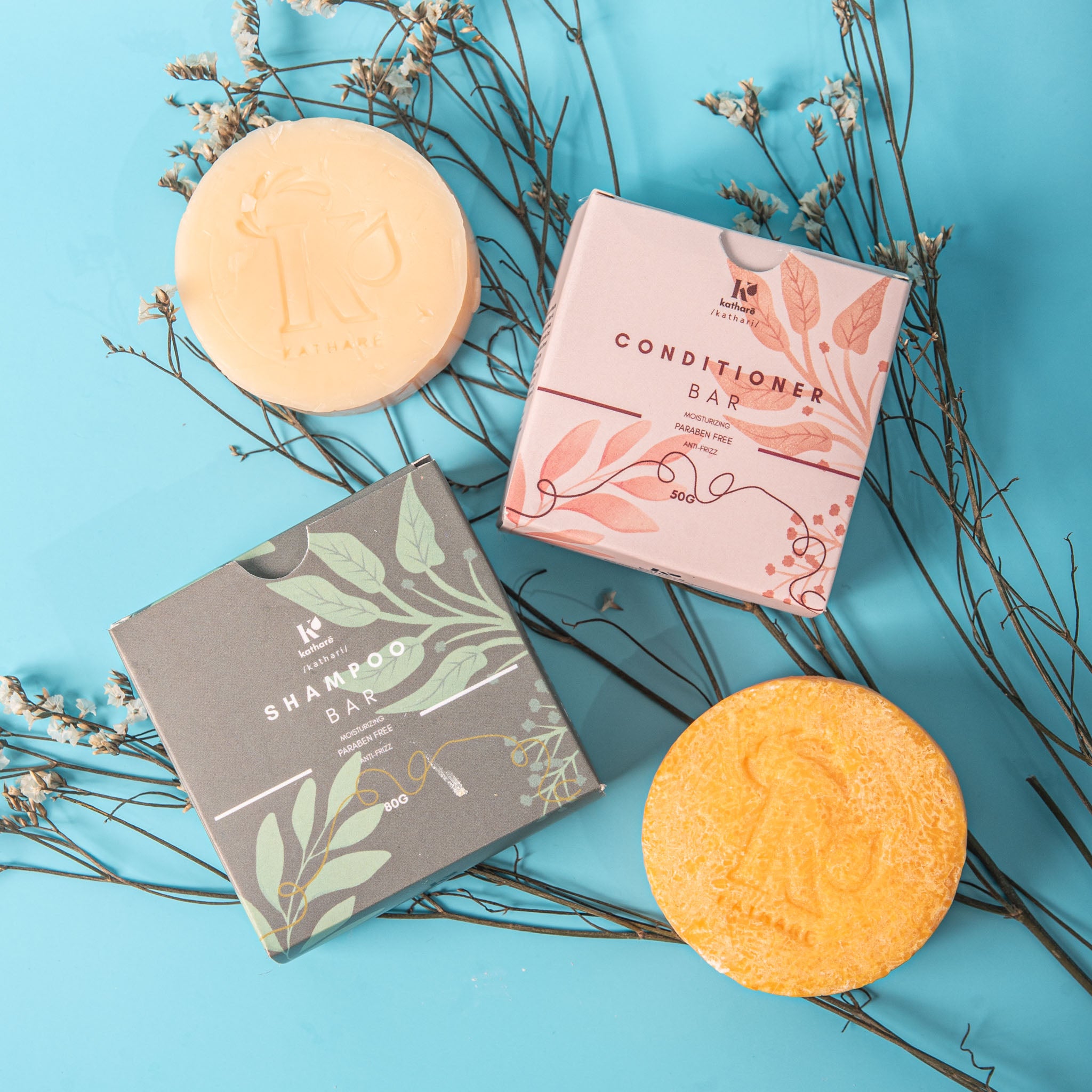 Katharē Gugo Extract Shampoo Bar 80g | Anti Hair-Fall