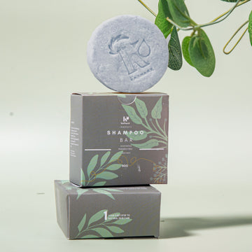 Katharē Lavender Peppermint Shampoo Bar 80g | Gentle Cleansing