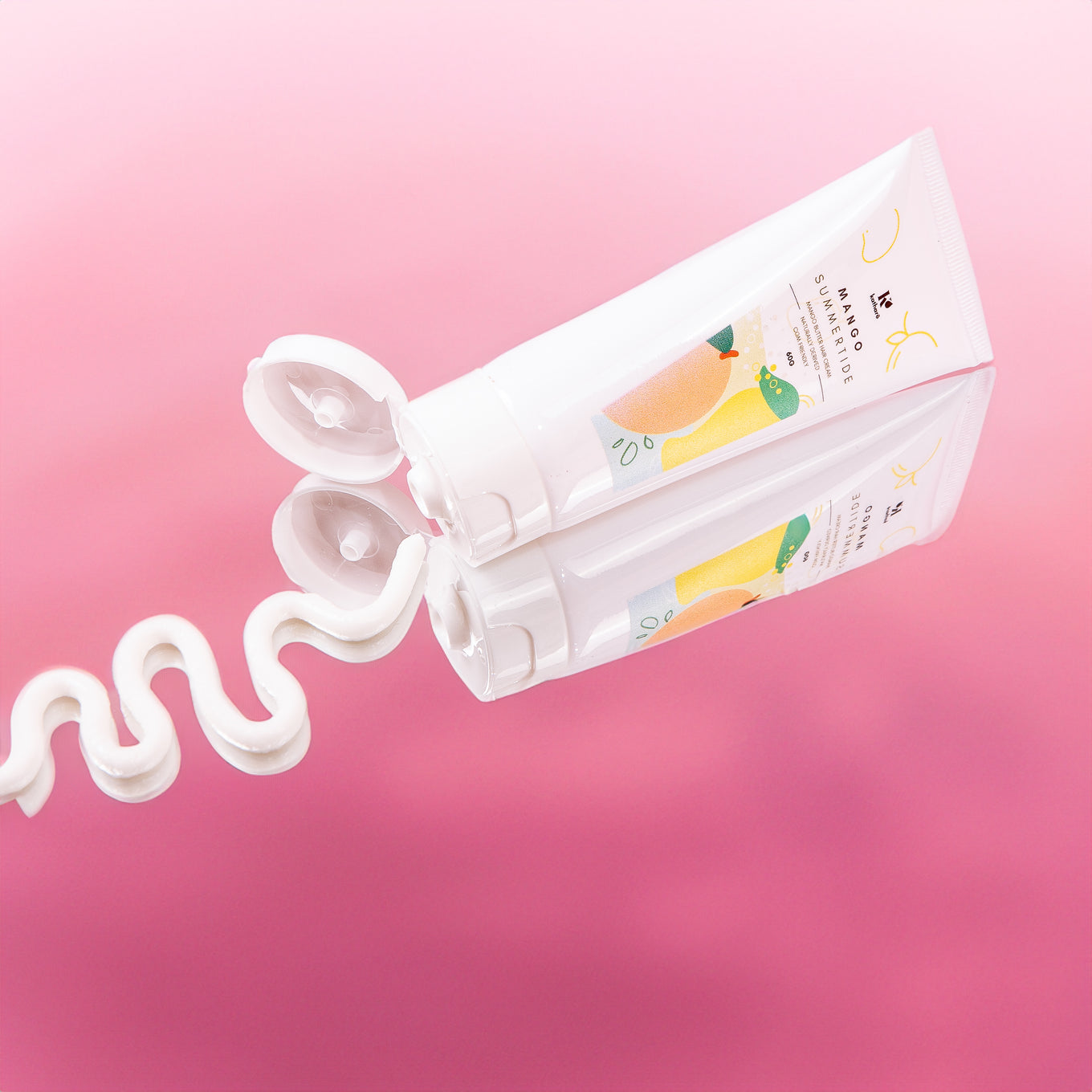 Katharē Mango Summertide Anti-Frizz and Curl Defining Hair Cream