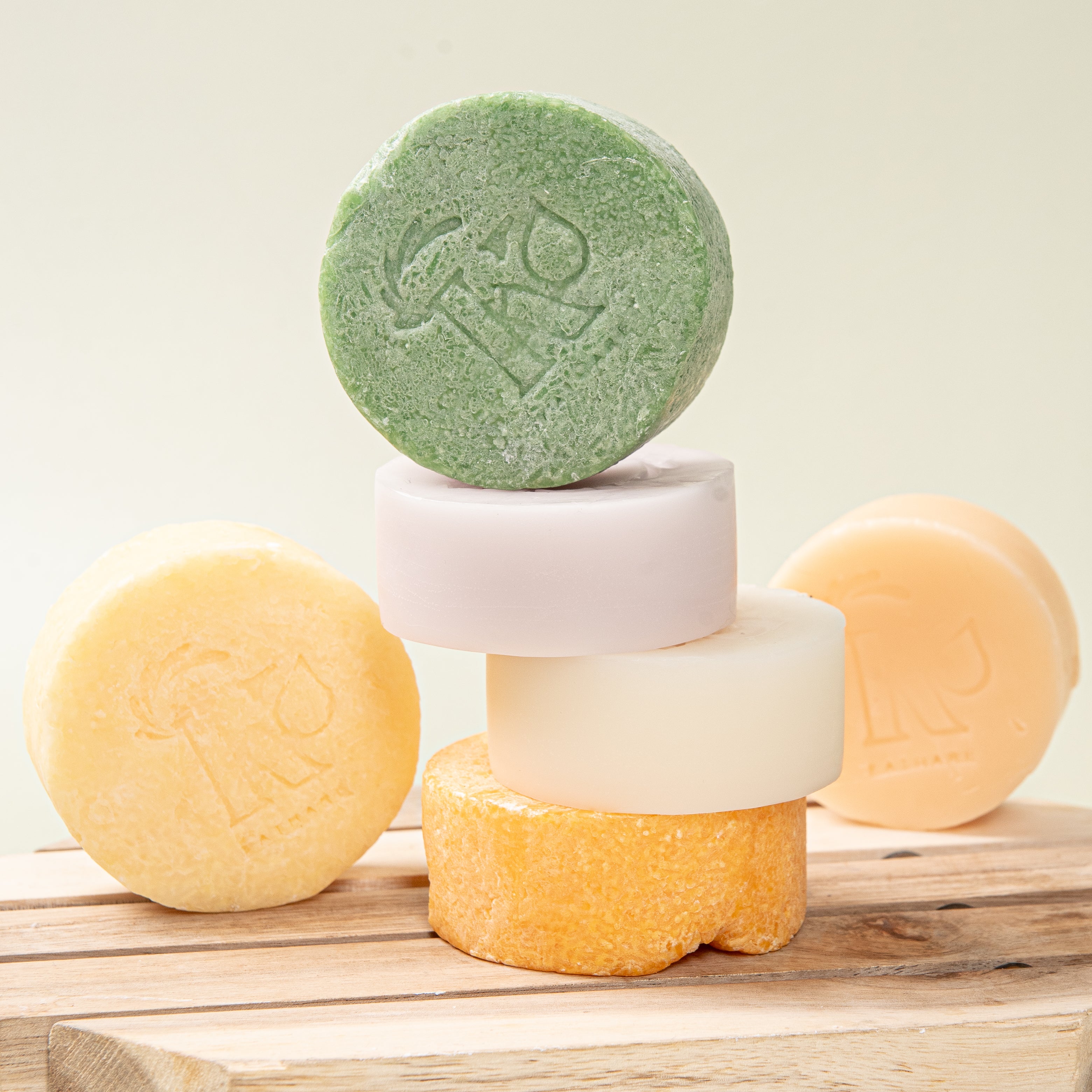 Katharē Avocado Mint Shampoo Bar 80g | Split End Repair