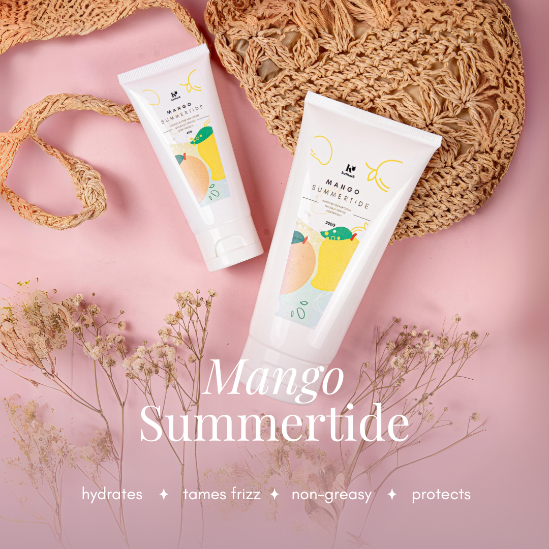 Mango Summertide | Anti-Frizz and Curl Defining Hair Cream