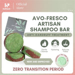 Anti-Dandruff Avocado Fresco Artisan Shampoo Bar | Anti-Dandruff Solution for Filipino Hair