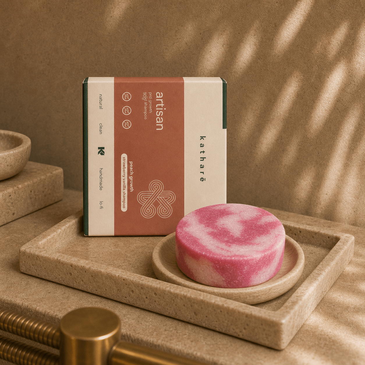 Honey Rose | Hair Growth Shampoo Bar - Katharē Hair Care