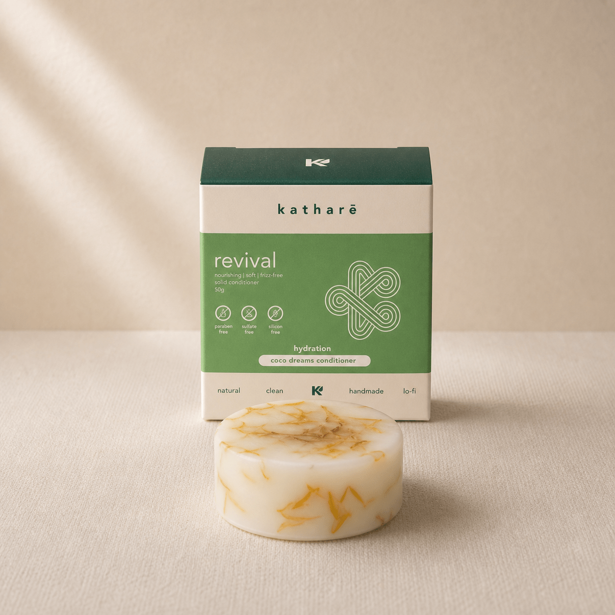 Coco Dreams | Nourishing Revival Conditioner Bar - Katharē Hair Care